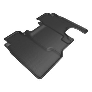 Chevrolet Silverado EV Floor Mat - Rear - 3D MAXpider - KAGU - Black - `24-`26 Chevrolet Silverado EV Floor Mat - Rear - 3D MAXpider - KAGU - Black - `24-`26